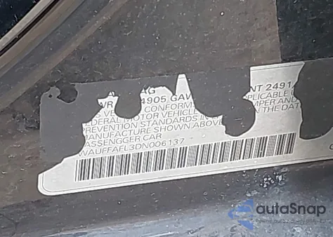 2013 Audi A4 2.0T Premium из США, поврежденный, VIN WAUFFAFL3DN006137